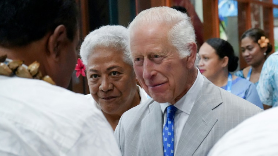 Carlos III llega a Samoa antes de la cumbre de la Commonwealth