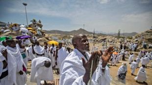 Última etapa de la gran peregrinación a La Meca en Arabia Saudita
