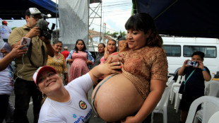 El concurso de la panza más grande celebra la maternidad en Nicaragua