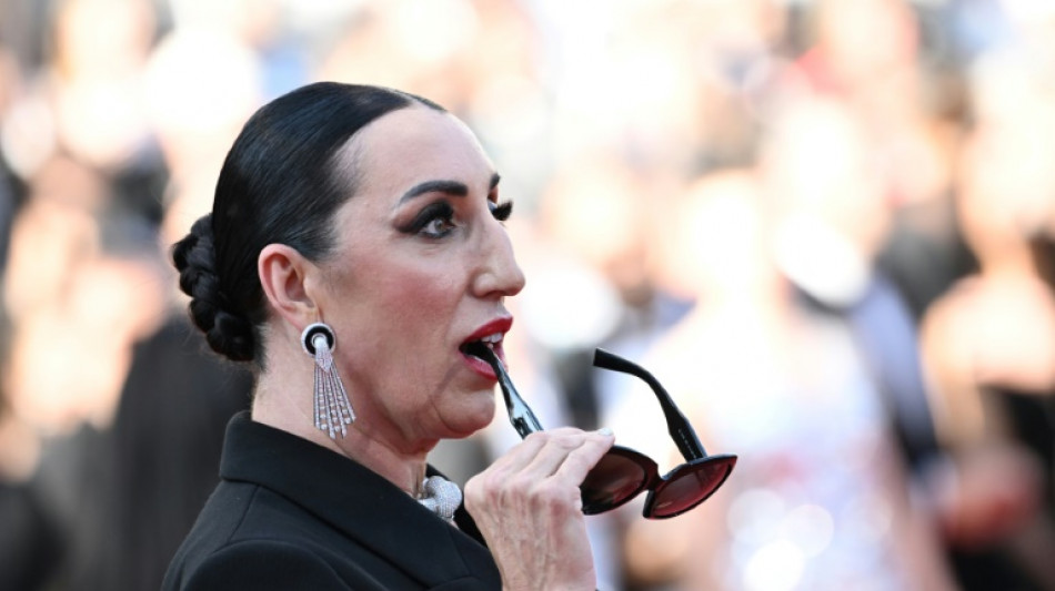 Rossy de Palma, estrella en la alfombra roja de Cannes