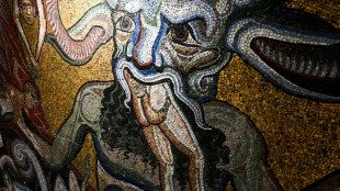 Florence mosaics renovation reveals devilish details