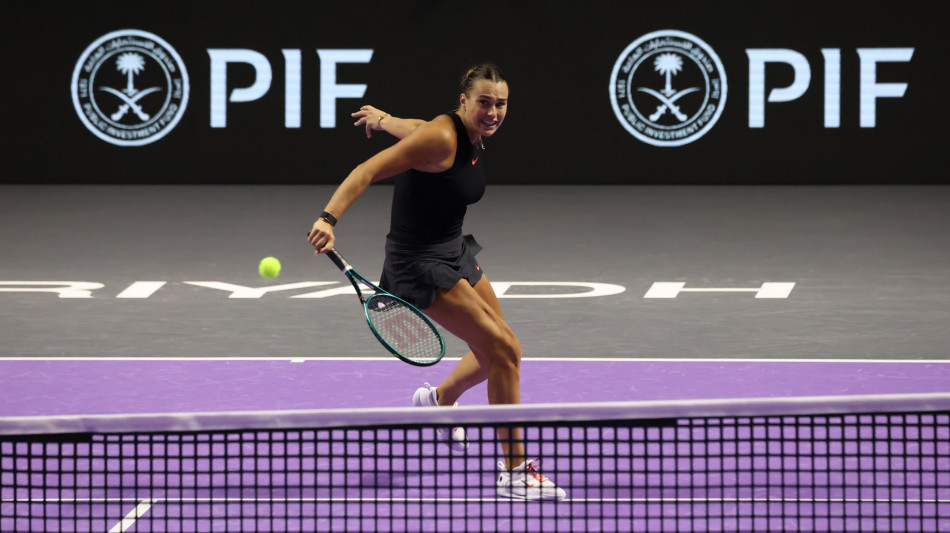 Wta Finals, per la Sabalenka arriva un sconfitta indolore