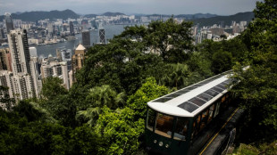 Peak Tram back on track in tourist-devoid Hong Kong