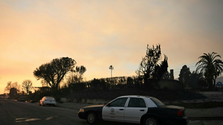 Shotgun watch: LA fire evacuees guard against looters