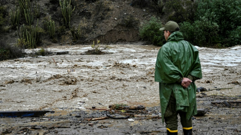 Dos muertos y tres desaparecidos por las inundaciones en Chile