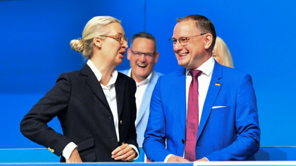 AfD beginnt zweitägigen Parteitag in Essen - Massive Gegendemo und Polizeipräsenz