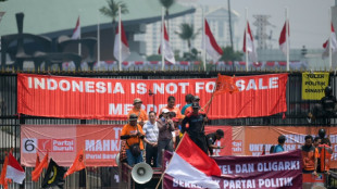 Indonesians protesting election law changes clash with police