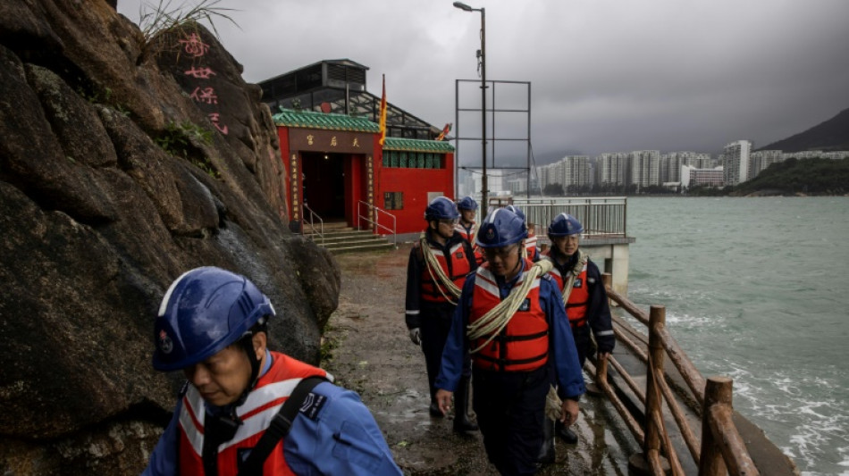 Typhoon Saola weakens to a severe storm as it tracks along southern China