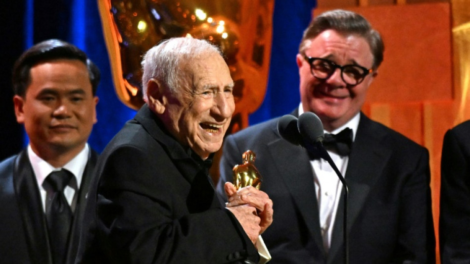 Mel Brooks earns honorary Oscar at 97