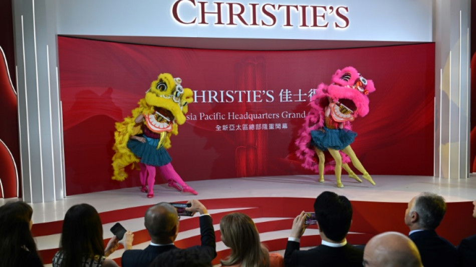 Christie's ouvre un siège régional à Hong Kong, tablant sur un rebond des ventes d'art