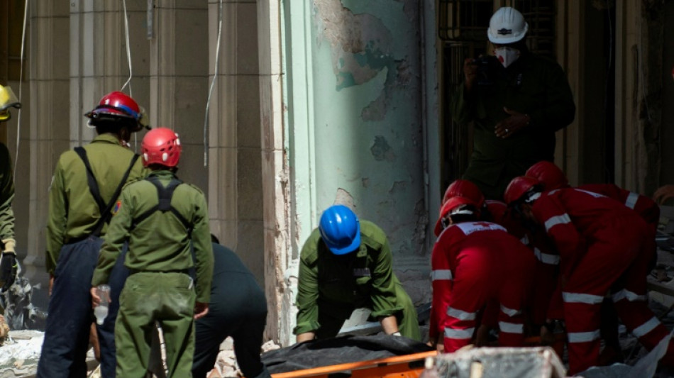 Explosion d'un hôtel à Cuba: le bilan grimpe à 31 morts