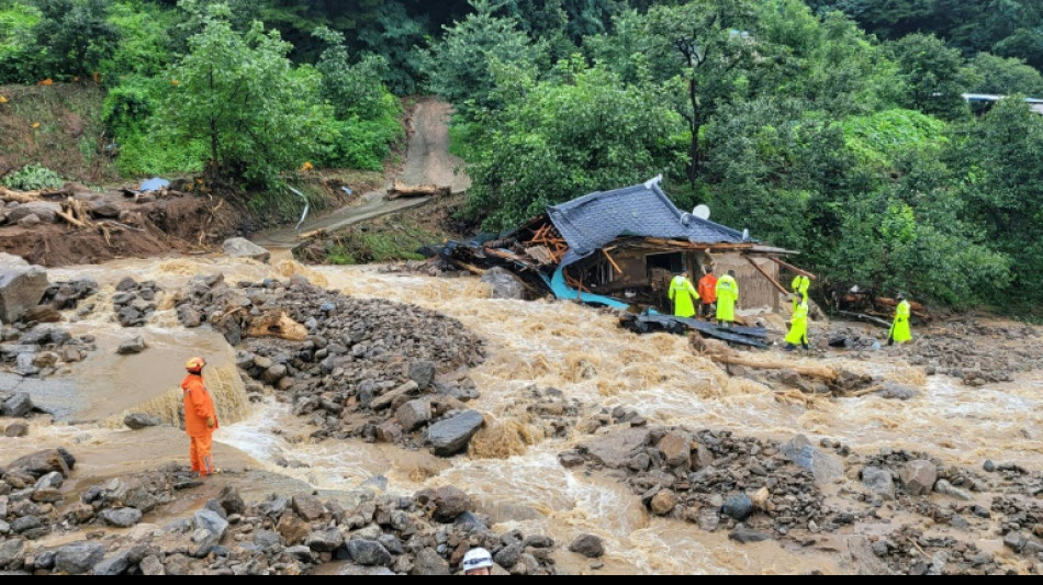 Inundaciones dejan 26 muertos en Corea del Sur