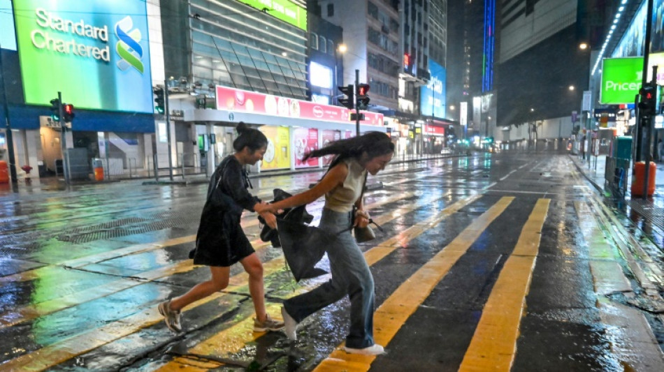 Super Typhoon Saola nears Hong Kong, southern China