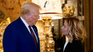 La italiana Giorgia Meloni visita a Trump en Mar-a-Lago