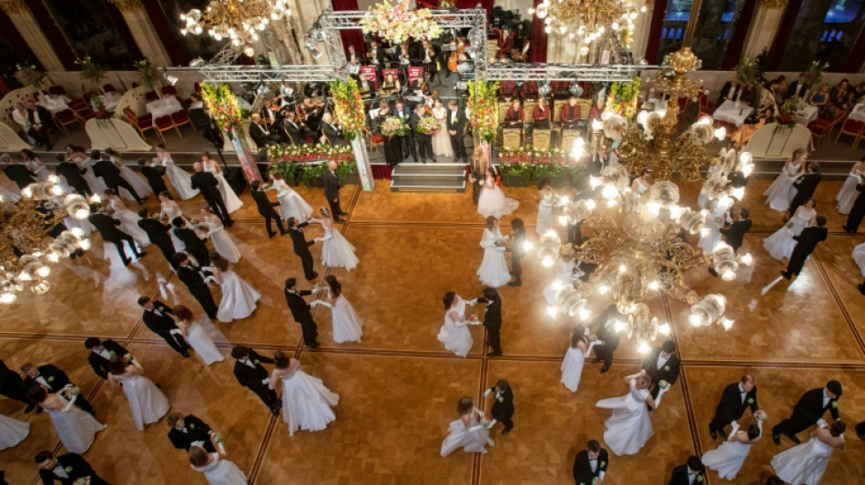 Let's waltz! Vienna ball season back in full swing