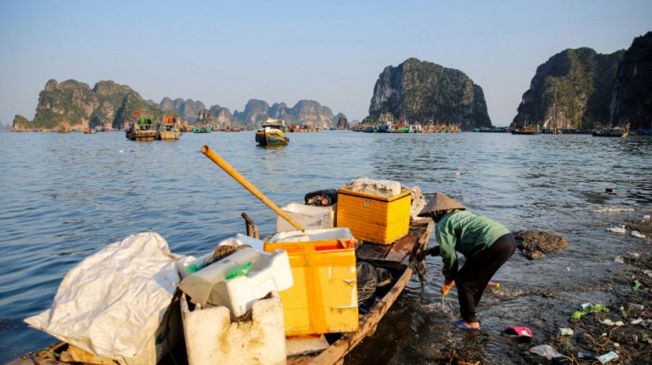 Vietnam: la beauté de la baie d'Ha Long menacée par les déchets