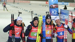 Biathlon: Les Français vainqueurs en relais en ouverture de la coupe du monde