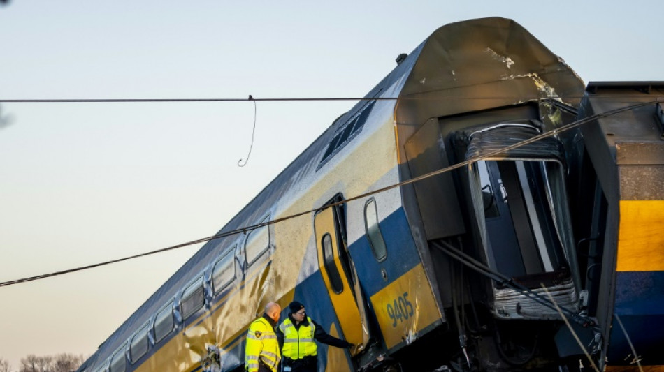 Un muerto y decenas de heridos en accidente de tren en Países Bajos