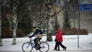 Snow problem! The icy city where nothing stops cyclists