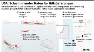 USA beginnen mit Bau von provisorischer Anlegestelle an Küste des Gazastreifens