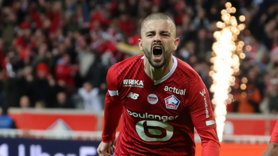 Lille vence Lens e sobe para 3º no Campeonato Francês