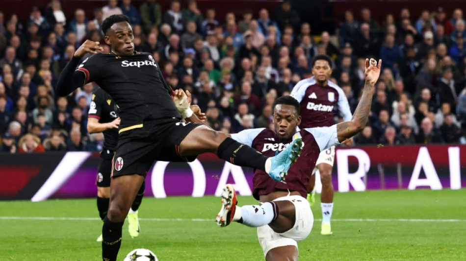 Aston Villa beat Bologna to go top of the Champions League