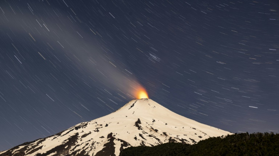 Chile on alert as active volcano rumbles, spits fire