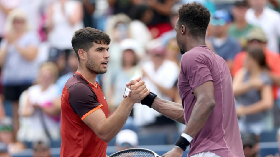 Angry Alcaraz crashes out to Monfils as Sinner wins in walkover