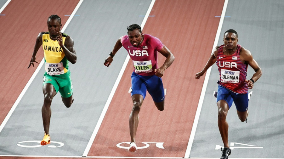 Lyles bezwungen: Sprinter Coleman holt WM-Gold