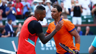 Nadal bate al volcánico Kyrgios y es semifinalista en Indian Wells