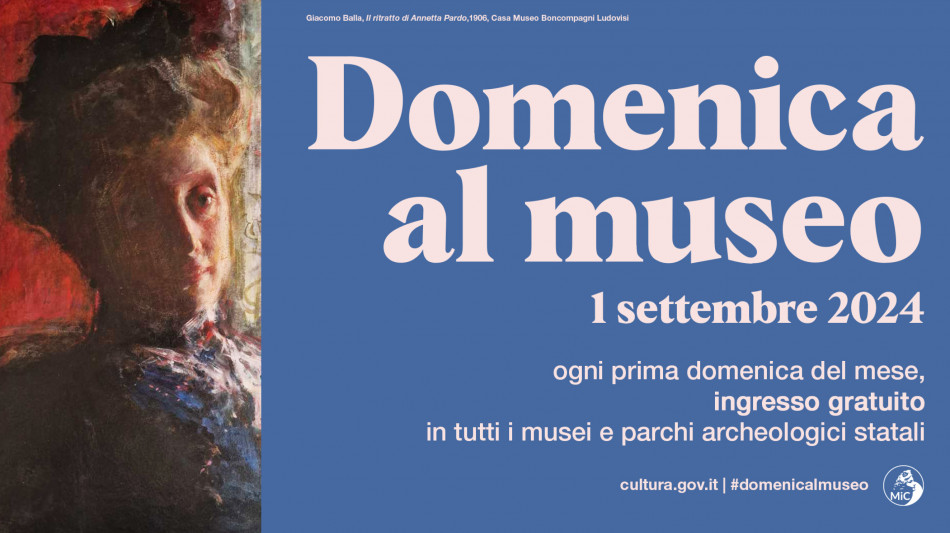 Torna il 1 settembre la domenica al museo