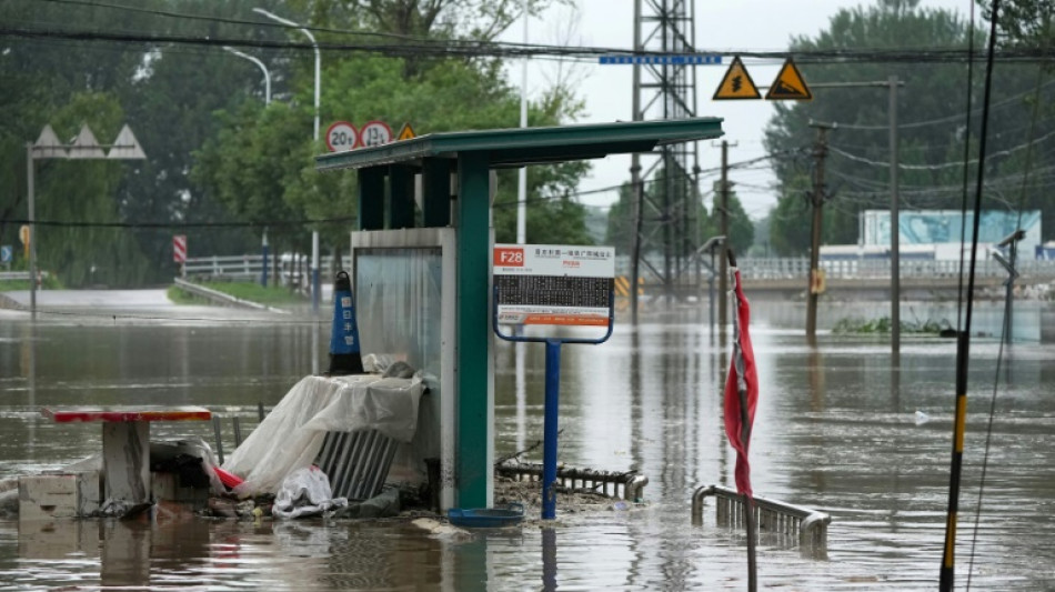 Déluge à Pékin: au moins 11 morts et 27 disparus