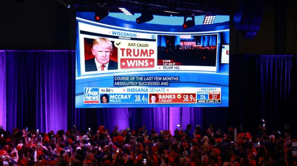 Velada electoral exitosa para Fox News, la tele de Trump