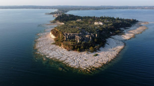 Water levels on Italy's Lake Garda drop to 15-year low