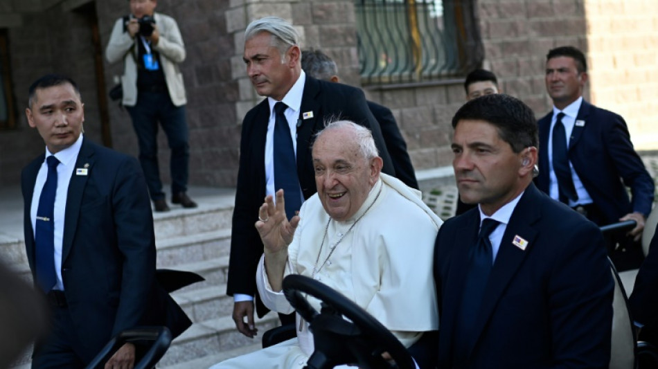 Le pape réunit différents leaders religieux pour son dernier jour en Mongolie