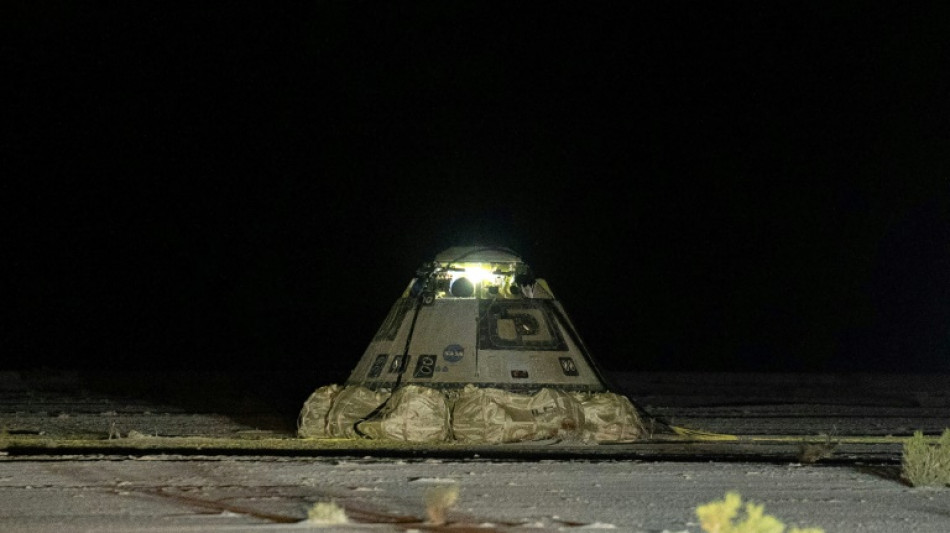 Boeing's beleaguered Starliner returns home without astronauts