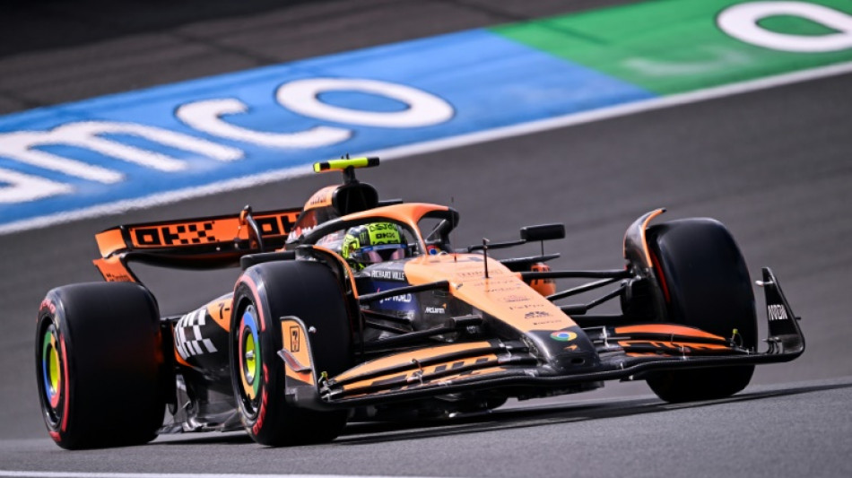 Norris edges Verstappen to take pole for Dutch Grand Prix