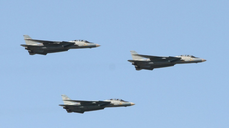 Iran fighter jet crashes, injuring two crew: reports