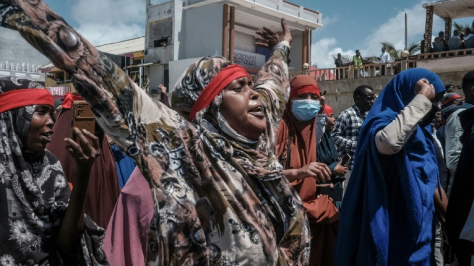 'We won't be intimidated': Somalis protest after Al-Shabaab attack