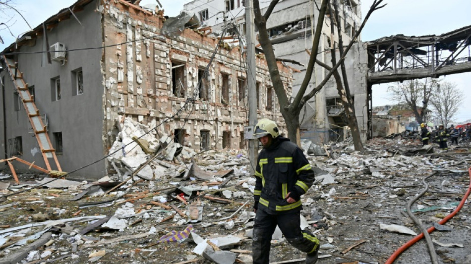 Volunteer kitchen gutted by strike on east Ukraine city