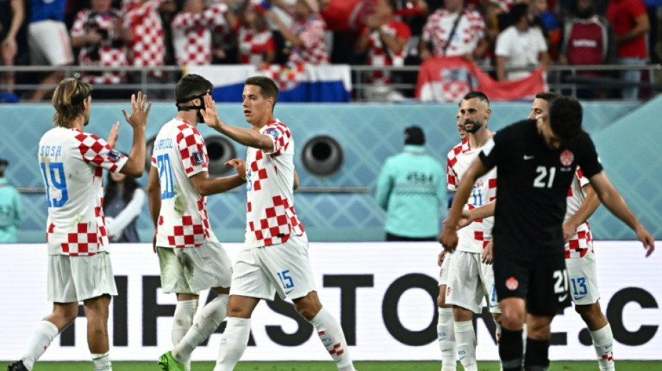 Croacia golea 4-1 y elimina a Canadá en el Mundial