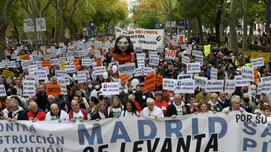 Espagne: 200.000 manifestants à Madrid pour défendre le système de santé de la capitale 