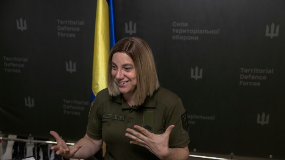 Dans l'armée ukrainienne, une porte-parole transgenre pas effrayée par "la haine" russe