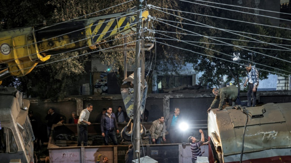 Cuatro muertos y más de 20 heridos en el accidente de tren del martes en Egipto