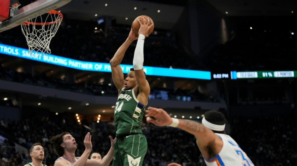 NBA: les Bucks brisent le Thunder, les Sixers punissent Harden