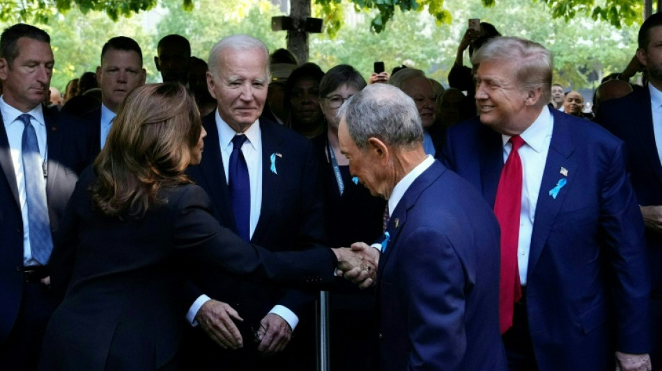 Trump and Harris attend 9/11 memorial after brutal debate