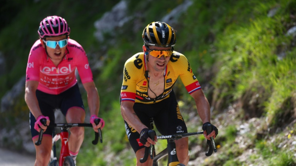 Geraint Thomas refuerza su 'maglia rosa' en el día de su cumpleaños