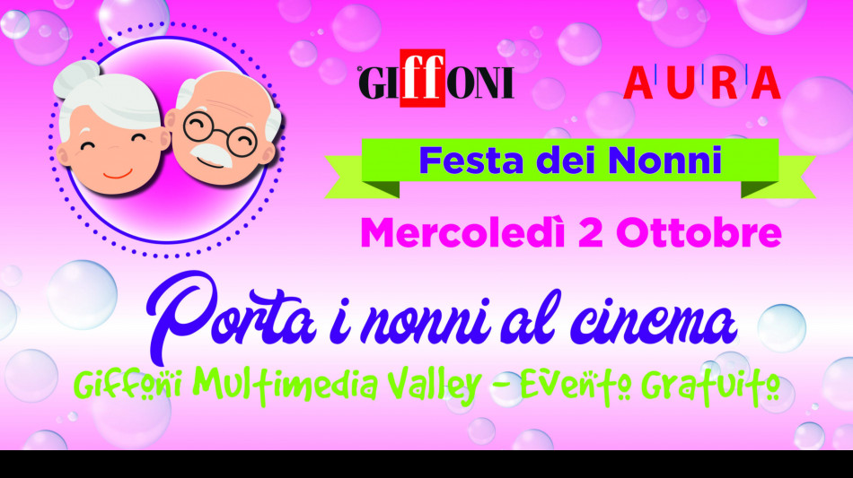 Ritorna a Giffoni la festa dei nonni