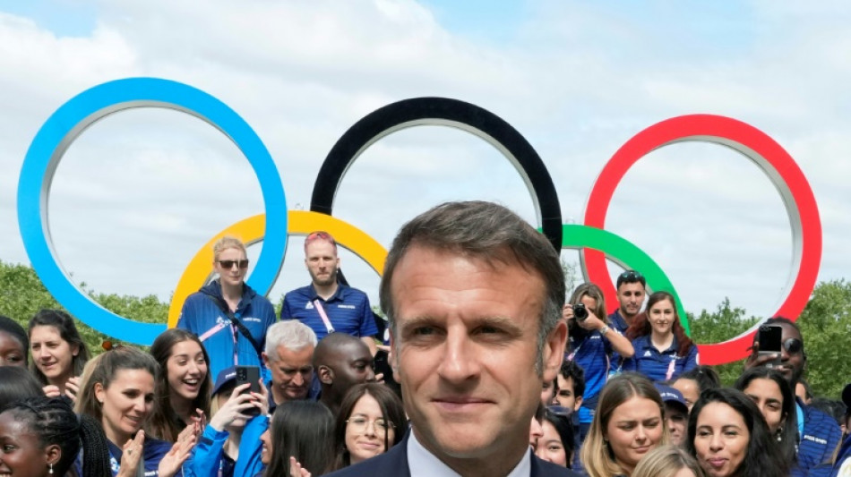 Frankreichs Präsident vor den Olympischen Spielen in Paris: "Wir sind bereit"