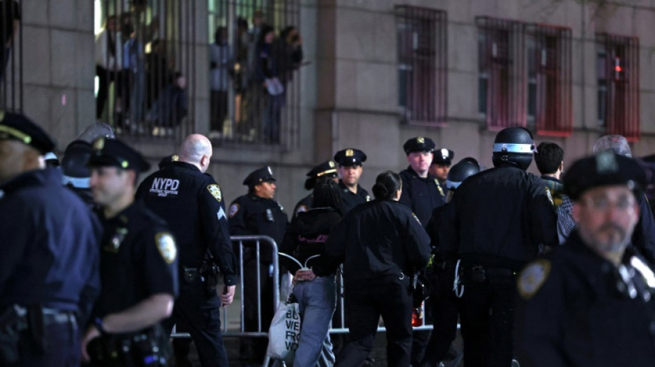 Gaza-Protest: Polizei räumt besetztes Uni-Gebäude in New York - Dutzende Festnahmen